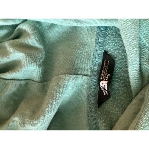 The North Face Teal Half Dome Pullover Hoodie Sz M - Picture 5 of 8